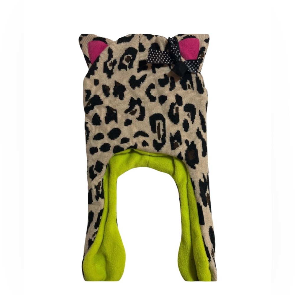 NWT adorable Leopard winter hat